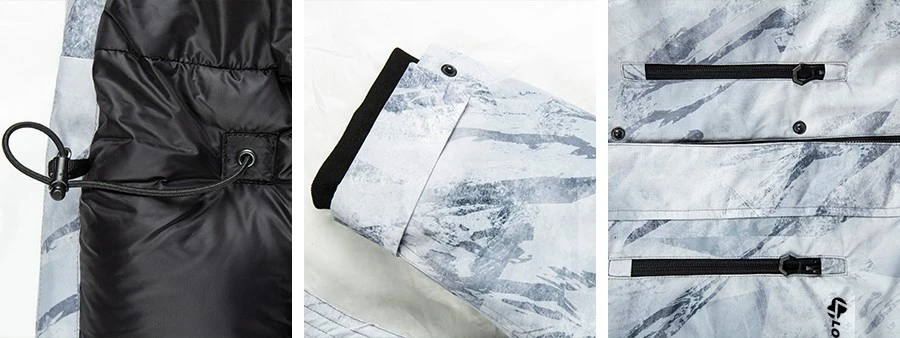 men outdoor jacket detail